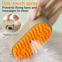 3-in-1 Steam Grooming Brush for Pets