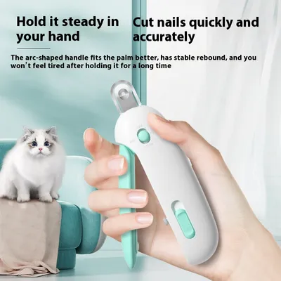 Safety Nail Clipper for Pets - Blue