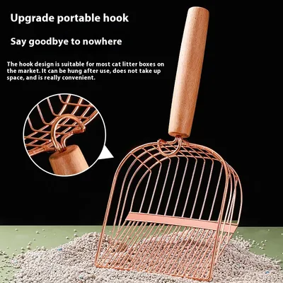 Stainless Steel Cat Litter Scoop