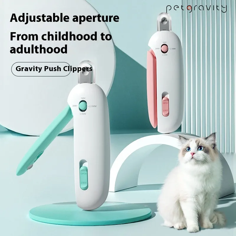 Safety Nail Clipper for Pets - Blue