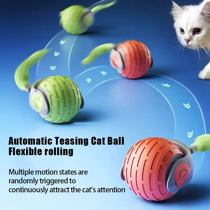 Interactive Rolling Ball for Pets