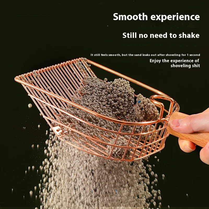 Stainless Steel Cat Litter Scoop